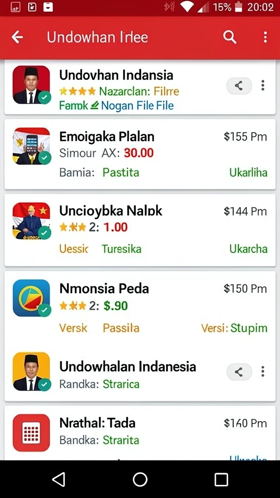 Tampilan antarmuka yang menarik dan intuitif.