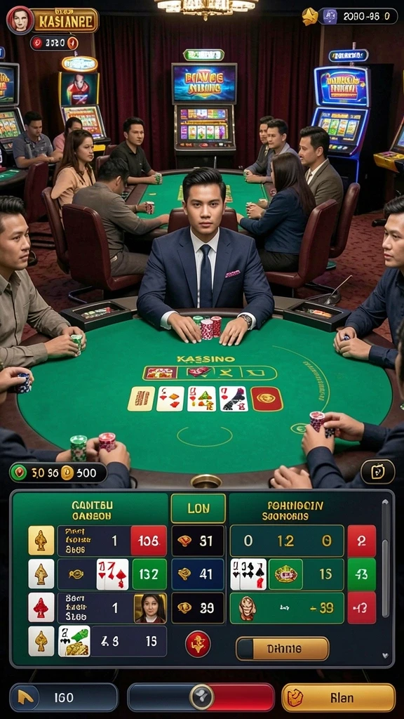 Tampilan antarmuka utama BNI789 yang intuitif.
