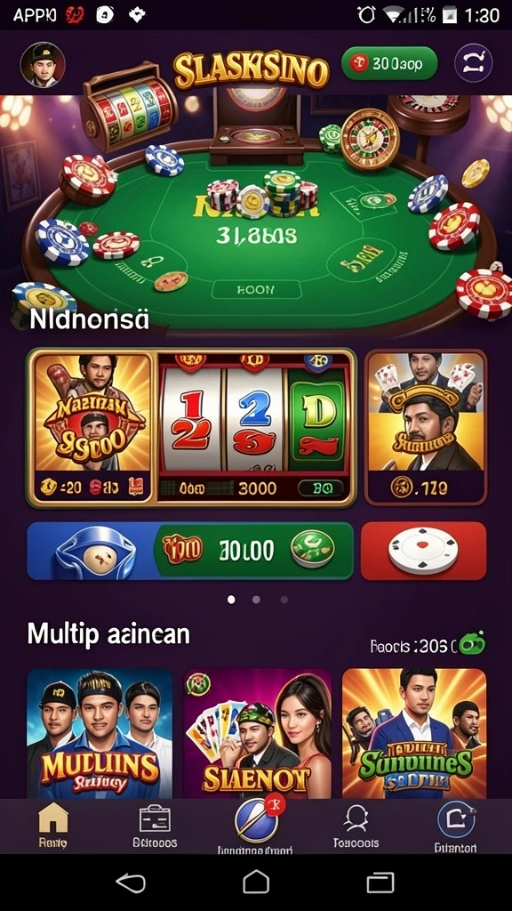 Screenshot menampilkan level yang penuh tantangan.