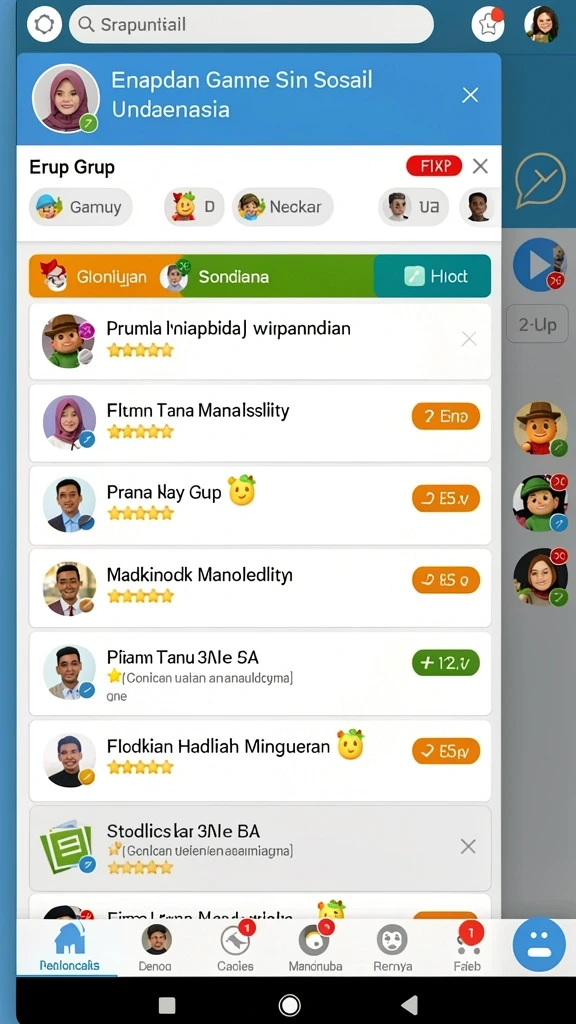 Mode permainan seru dan menantang.