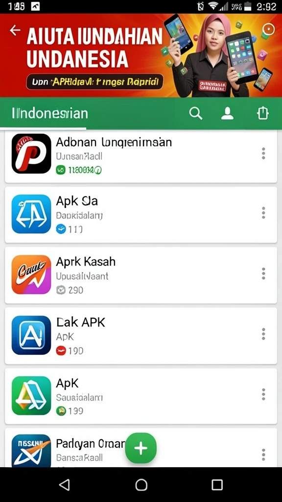 Tampilan antarmuka yang intuitif dan mudah digunakan.