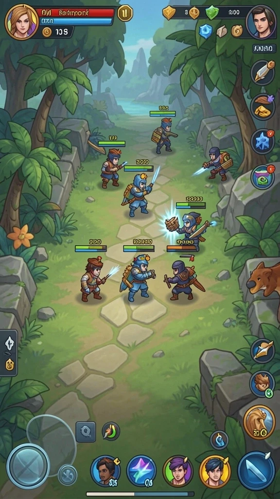 Gameplay yang mendebarkan dengan banyak tantangan.
