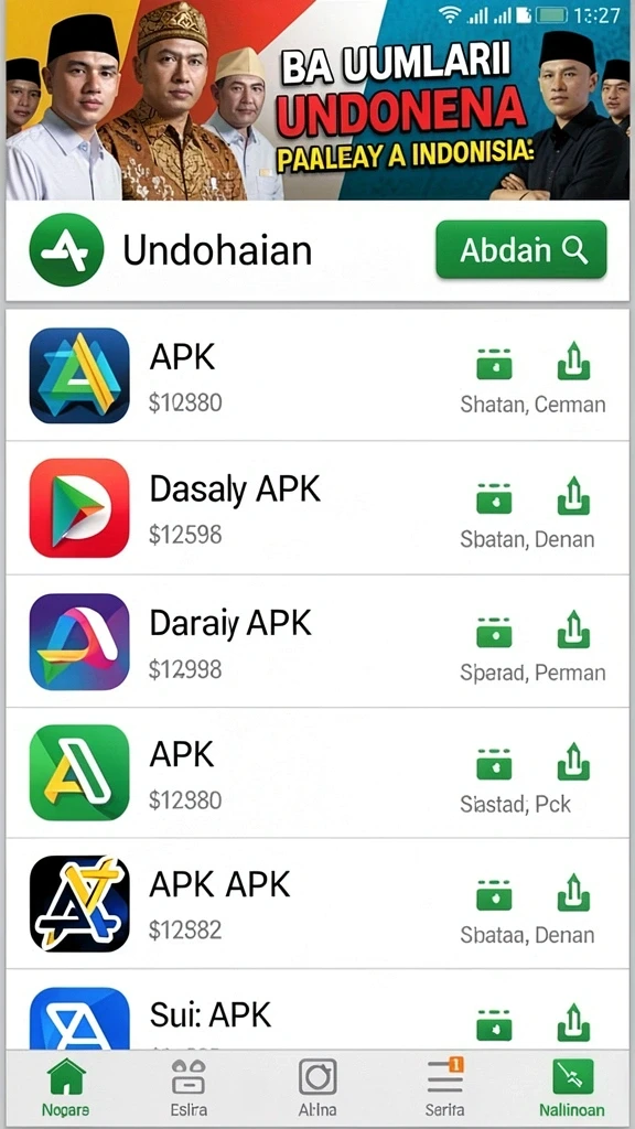 Tampilan antarmuka pengguna yang ramah.