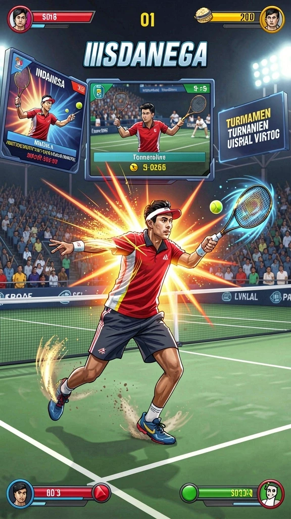 Tangkapan layar dari mode multiplayer yang seru.