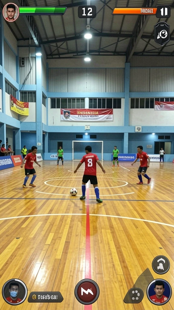 Banyak pilihan game yang tersedia untuk dimainkan.