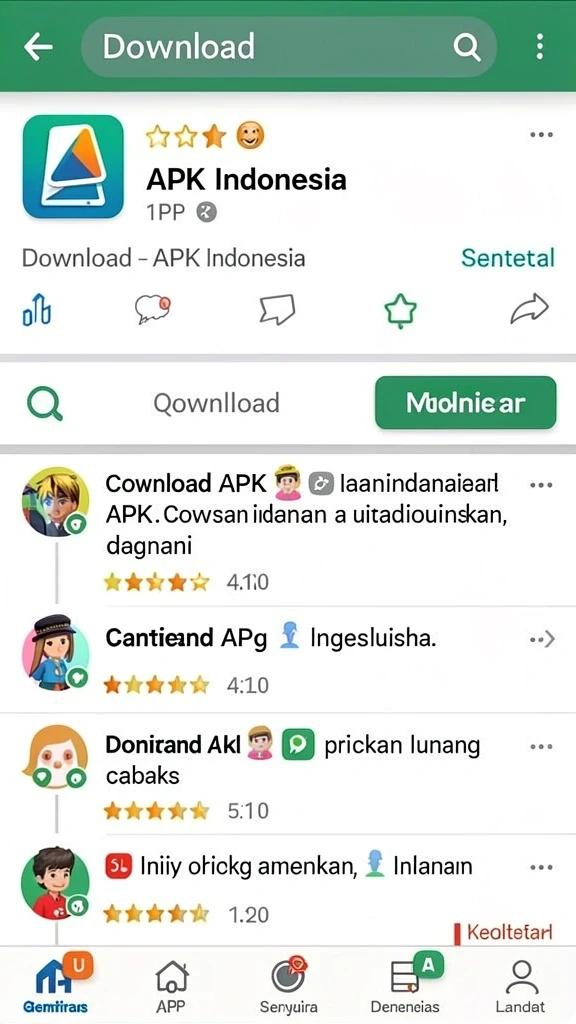 Fitur grafik statistik untuk analisis angka.