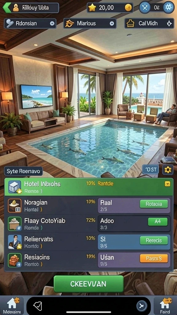 Pemandangan menarik dari dalam game yang penuh tantangan.