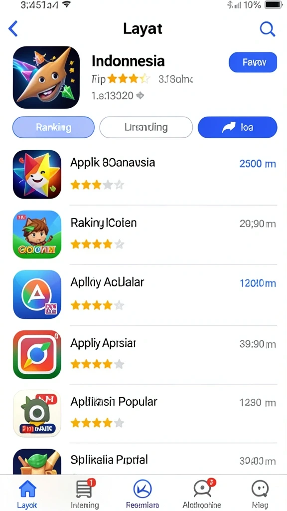 Tampilan antarmuka yang menarik dan mudah dinavigasi.