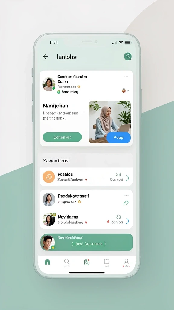 Screenshot memperlihatkan antarmuka pengguna yang ramah.
