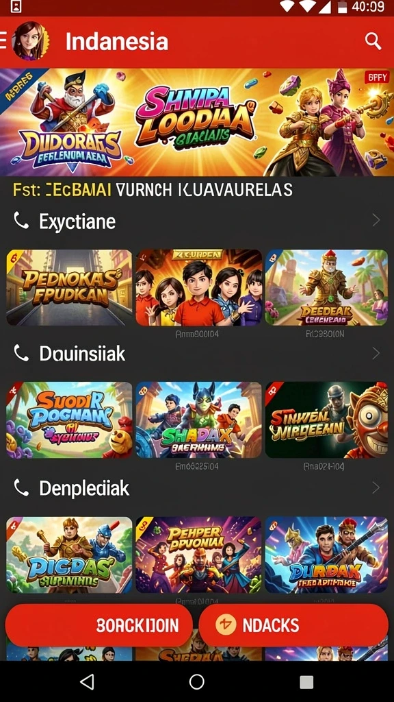 Gambar menampilkan pemandangan indah dari dunia fantasi PP7.