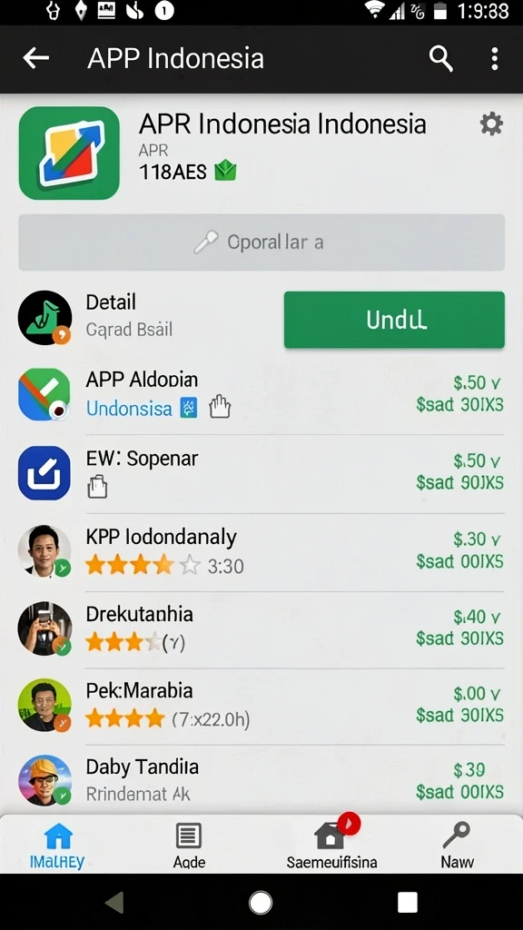 Antarmuka pengguna yang intuitif dan menarik.