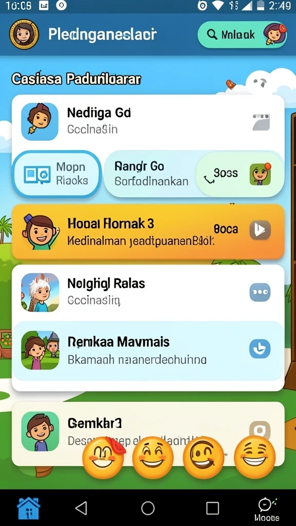 Tampilan antarmuka yang menarik dan mudah digunakan.