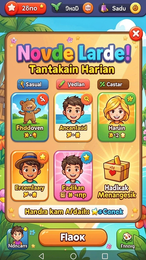 Tampilan antarmuka yang menarik dan intuitif.