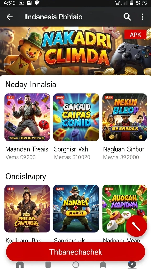 Banyak pilihan permainan yang menantang.