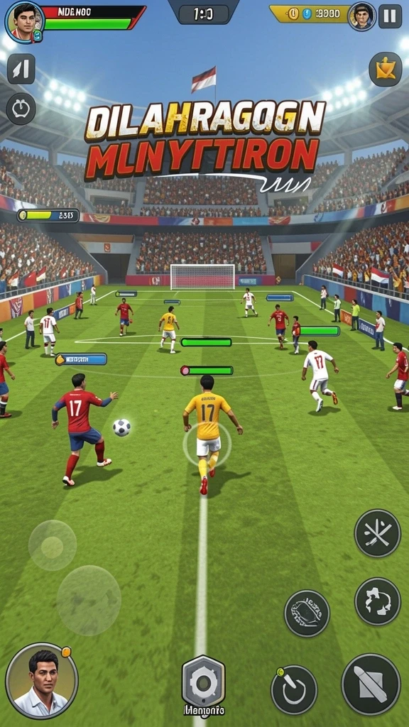 Tampilan utama aplikasi RAJACLUB yang menarik.