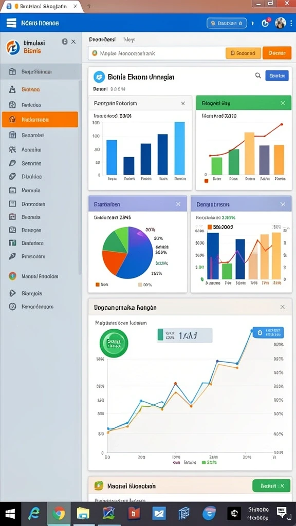 Tampilan antarmuka yang menarik dan user-friendly.