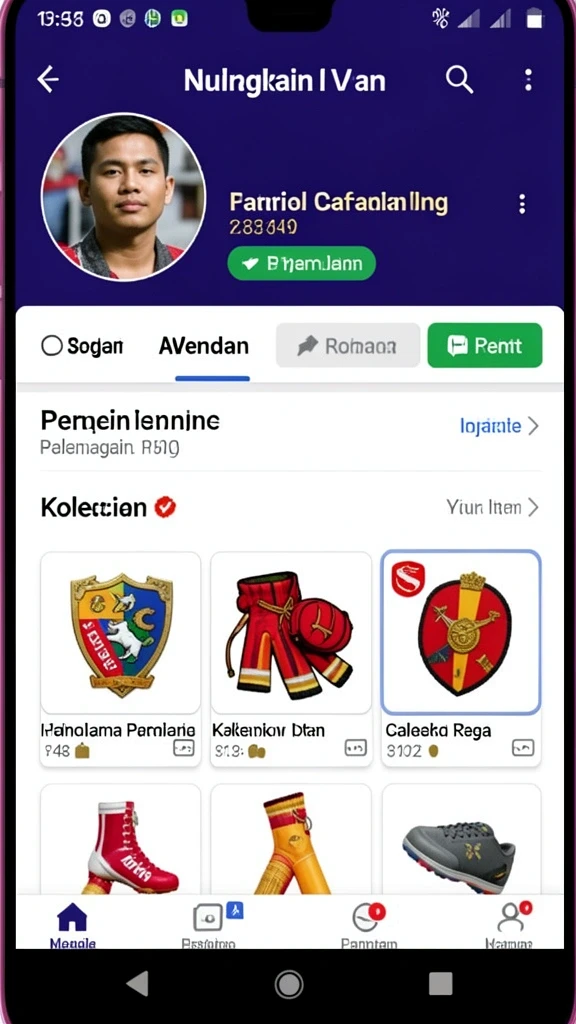 Tampilan antarmuka yang menarik dan mudah digunakan.
