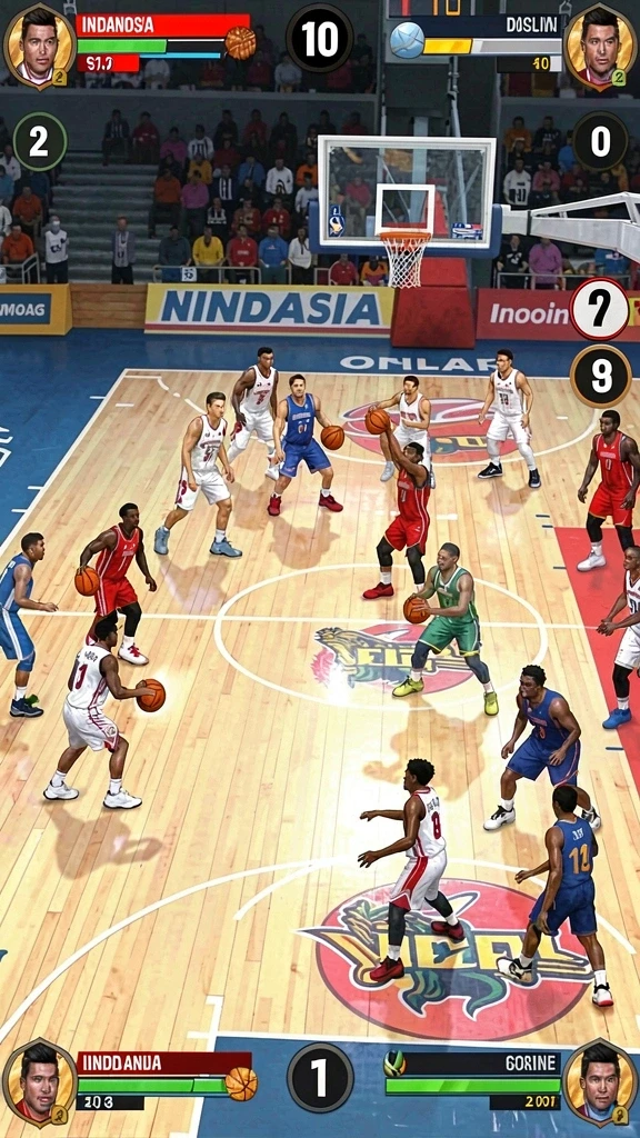 Beragam karakter dan senjata untuk meningkatkan gameplay.
