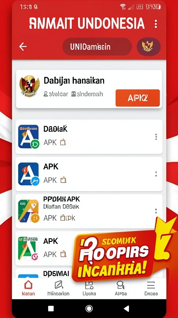 Gameplay menantang dengan berbagai level seru.