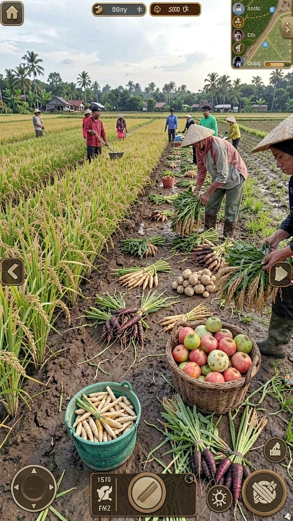 Tampilan awal permainan yang menarik.