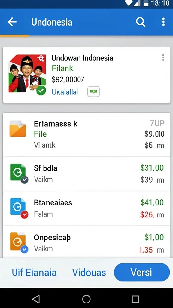 Berbagai pilihan karakter yang unik dan menarik.