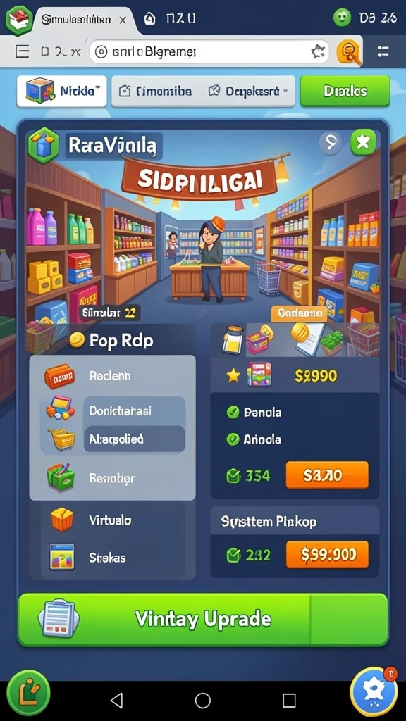 Tampilan antarmuka yang user-friendly dan menarik.