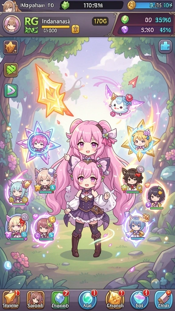 Screenshot menunjukkan mode multiplayer yang seru.
