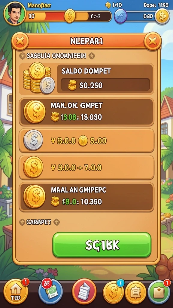 Screenshot menampilkan karakter unik dalam ZK9.